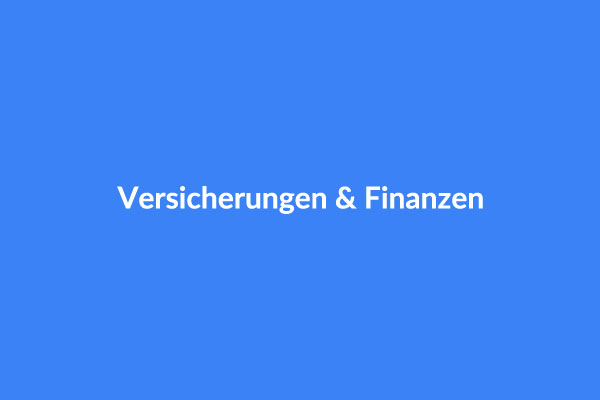 Bild zum Projekt Versicherungen & Finanzen